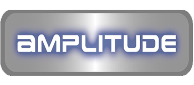 Amplitude title screen for Playstation 2